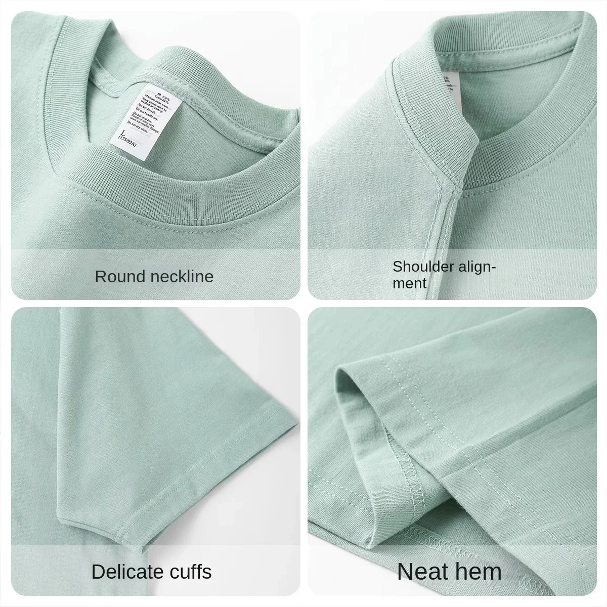 Camiseta Masculina Algodão 300g Casual - Imagem 6